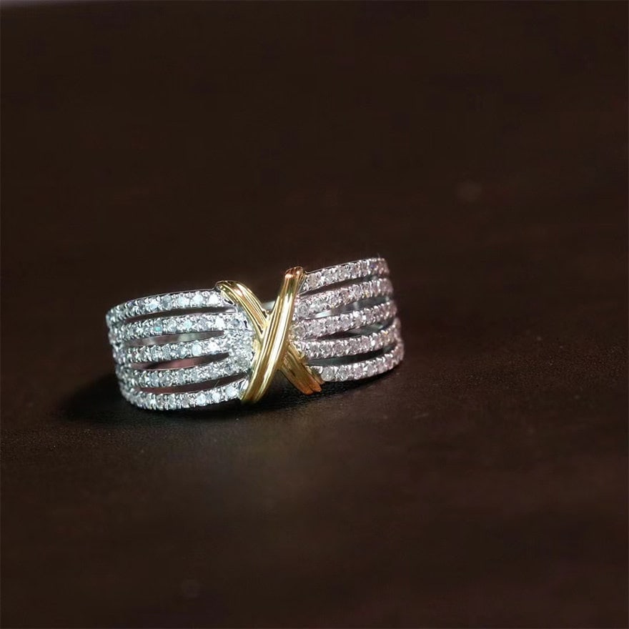 14k Gold 0.5 Ct Natural H Diamond Ring: Ref:231114039 // gold content:14k gold // ring size:7. 25us // // main gemstone:diamond // shape:round // carat weight:0. 5ct // clarity grade:vs-si // color:h // treatment:natural // cut grade:g //