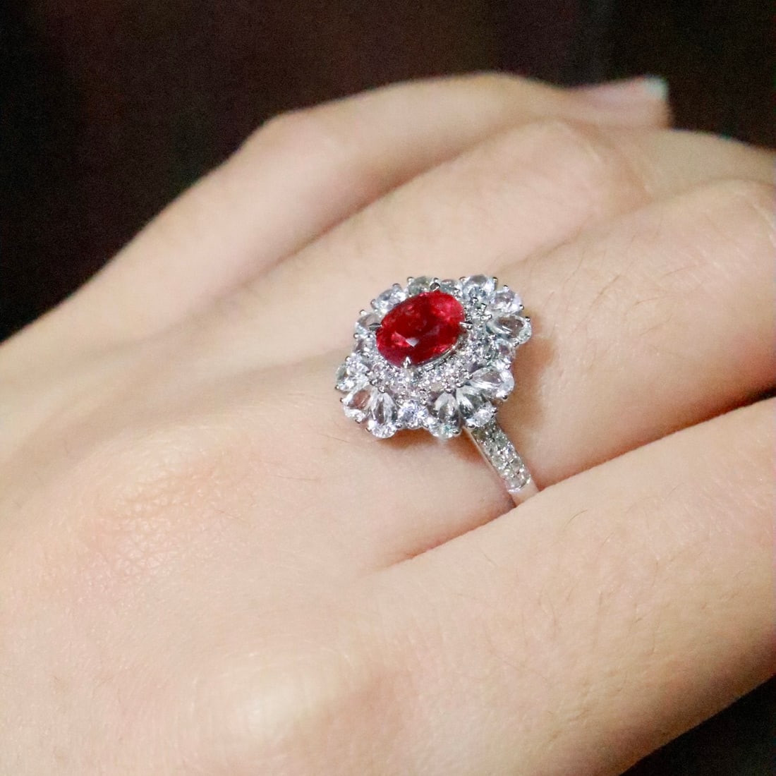 14k Gold 1.92 Ctw Natural Ruby & Sapphire Ring - 6