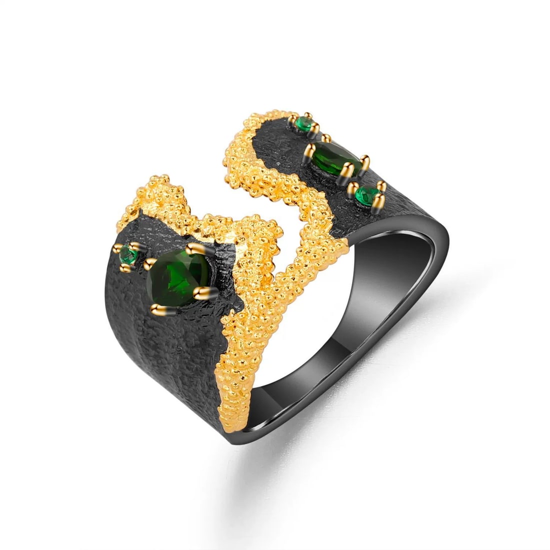925 Sterling Silver Natural Peridot & Topaz & Synthetic Ruby & Amethyst Ring: Ref:260821017 // gold content:925 sterling silver // ring size:7. 25us // // main gemstone:peridot // shape:oval // carat weight:0. 50ct // color:green // treatment:natural // // adjacent gemstone 2