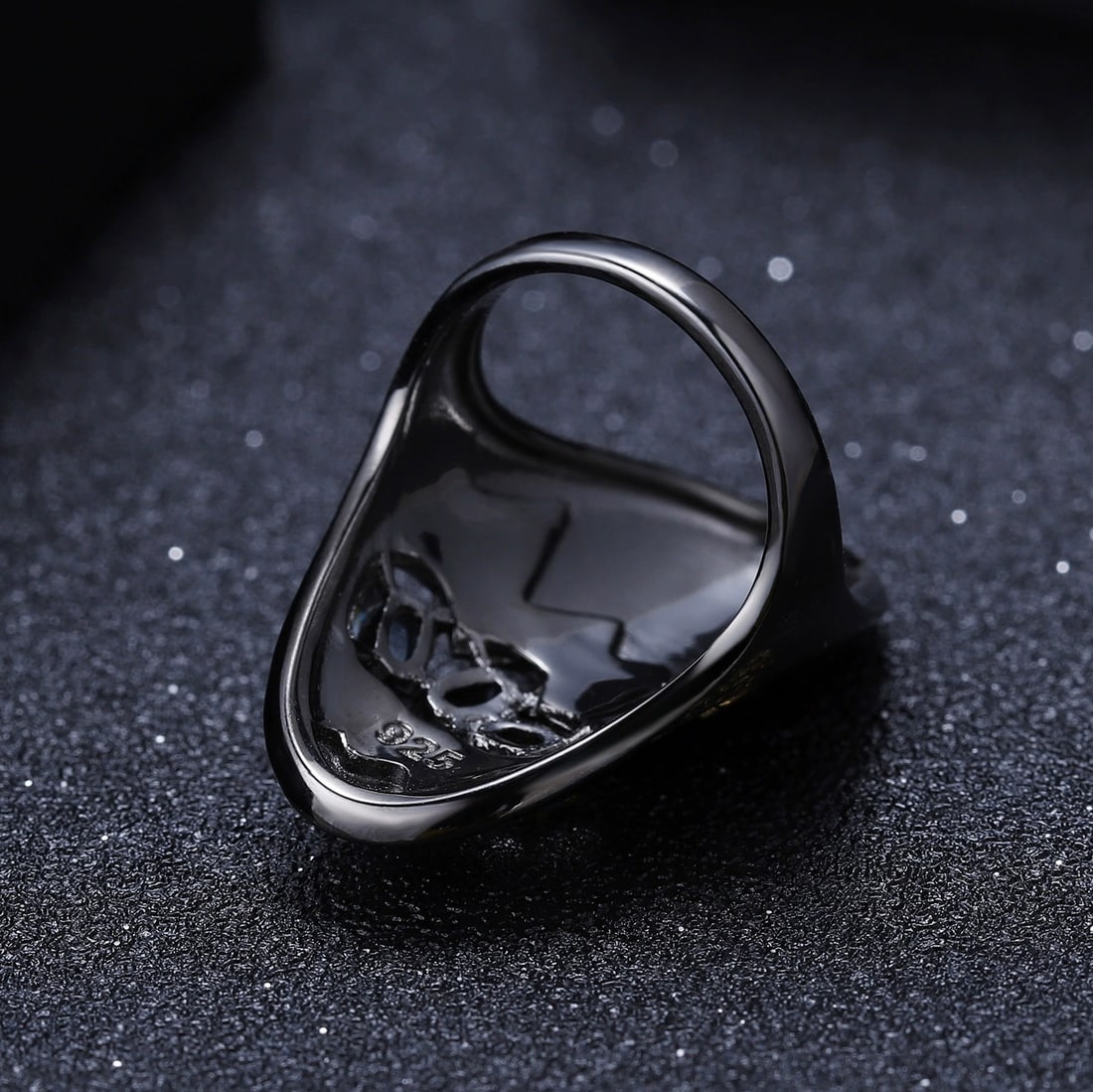 925 Sterling Silver Natural Topaz Ring - 3