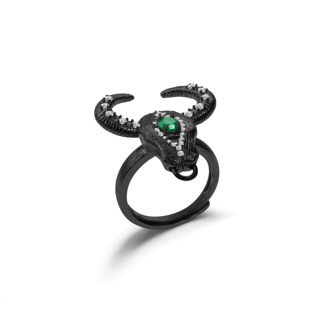 925 Sterling Silver Natural Agate & Cubic Zirconia Ring: Ref:260821129 // gold content:925 sterling silver // ring size:7. 25us // // main gemstone:agate // shape:round // carat weight: // color:green // treatment:natural // cut grade:g // // adjacent