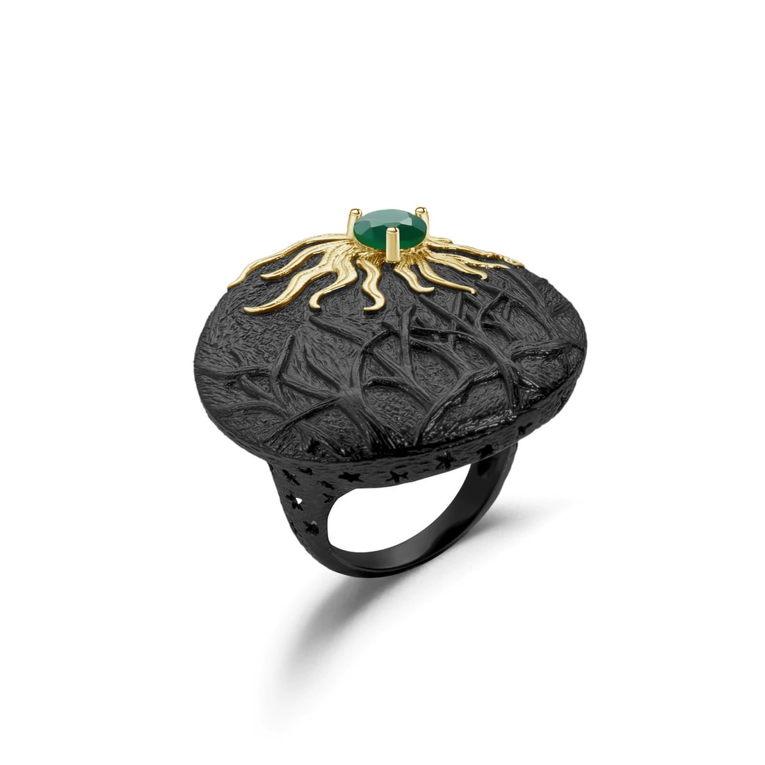 925 Sterling Silver Natural Agate Ring: Ref:260821159 // gold content:925 sterling silver // ring size:7. 25us // // main gemstone:agate // shape:round // carat weight: // color:green // treatment:natural // cut grade:g // Condition: New Lo