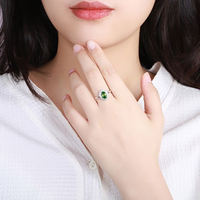 14k Gold 1.88 Ctw Natural Sapphire & Diamond Ring - 4