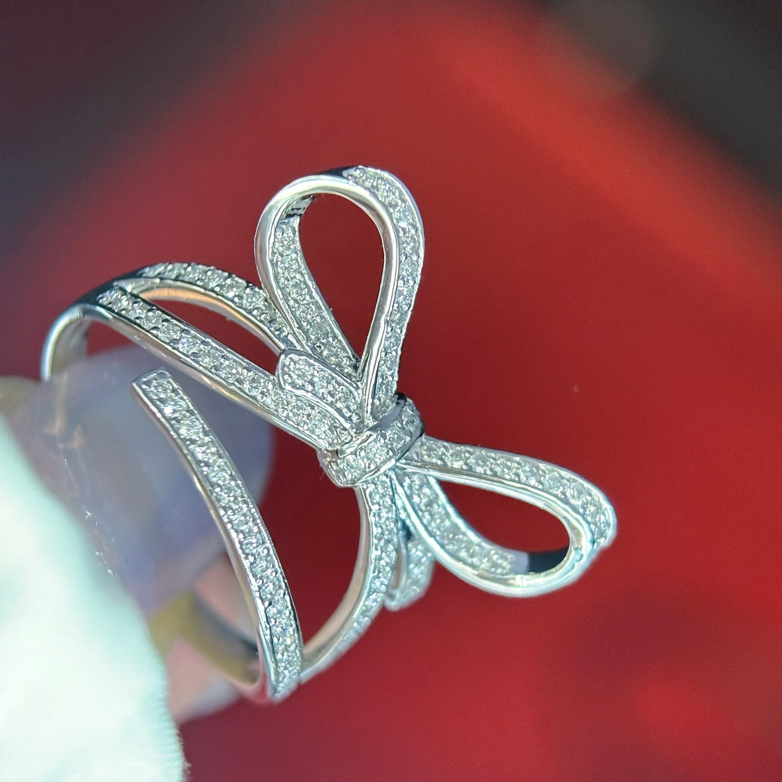 14k Gold 0.5 Ct Natural H Diamond Ring - 2