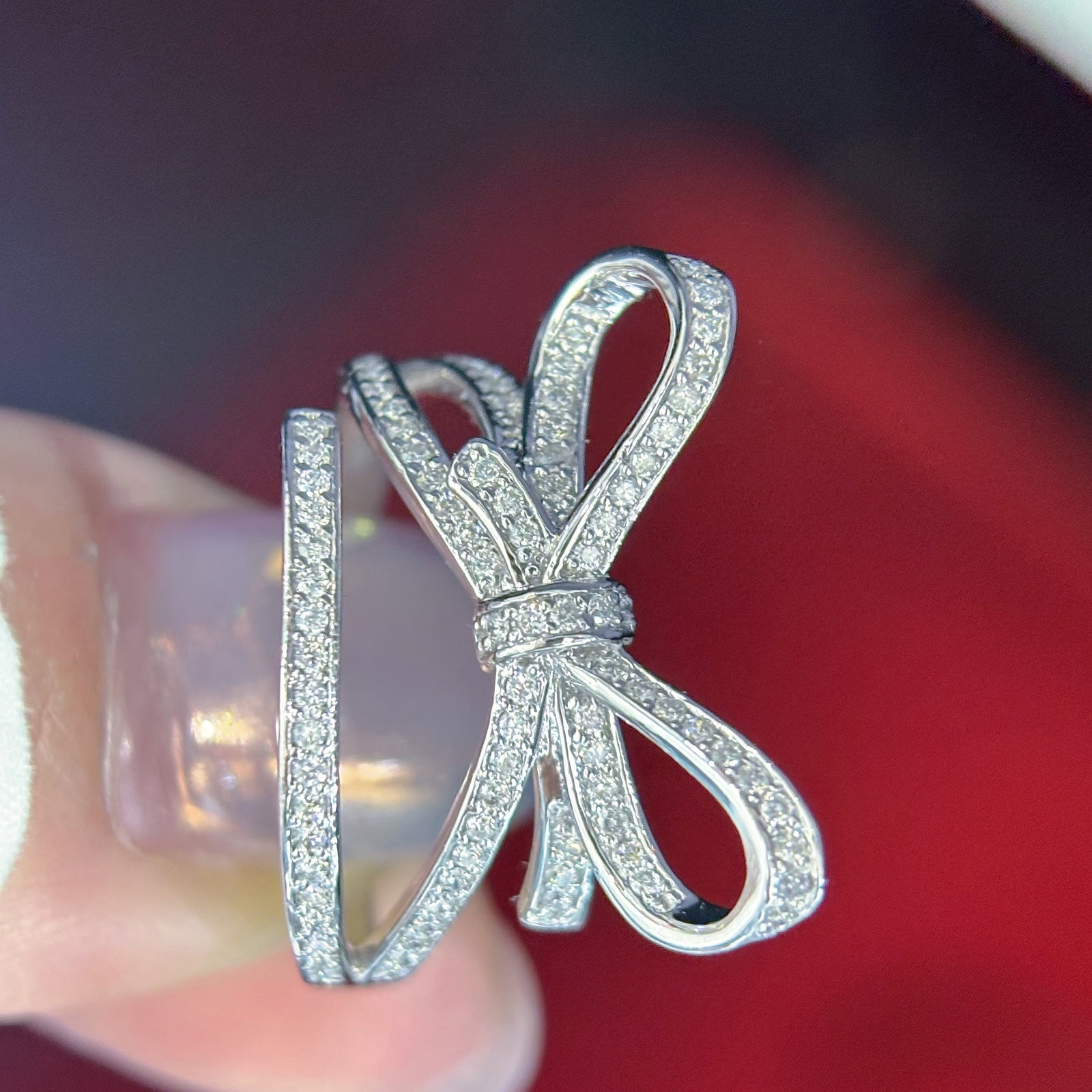 14k Gold 0.5 Ct Natural H Diamond Ring - 3