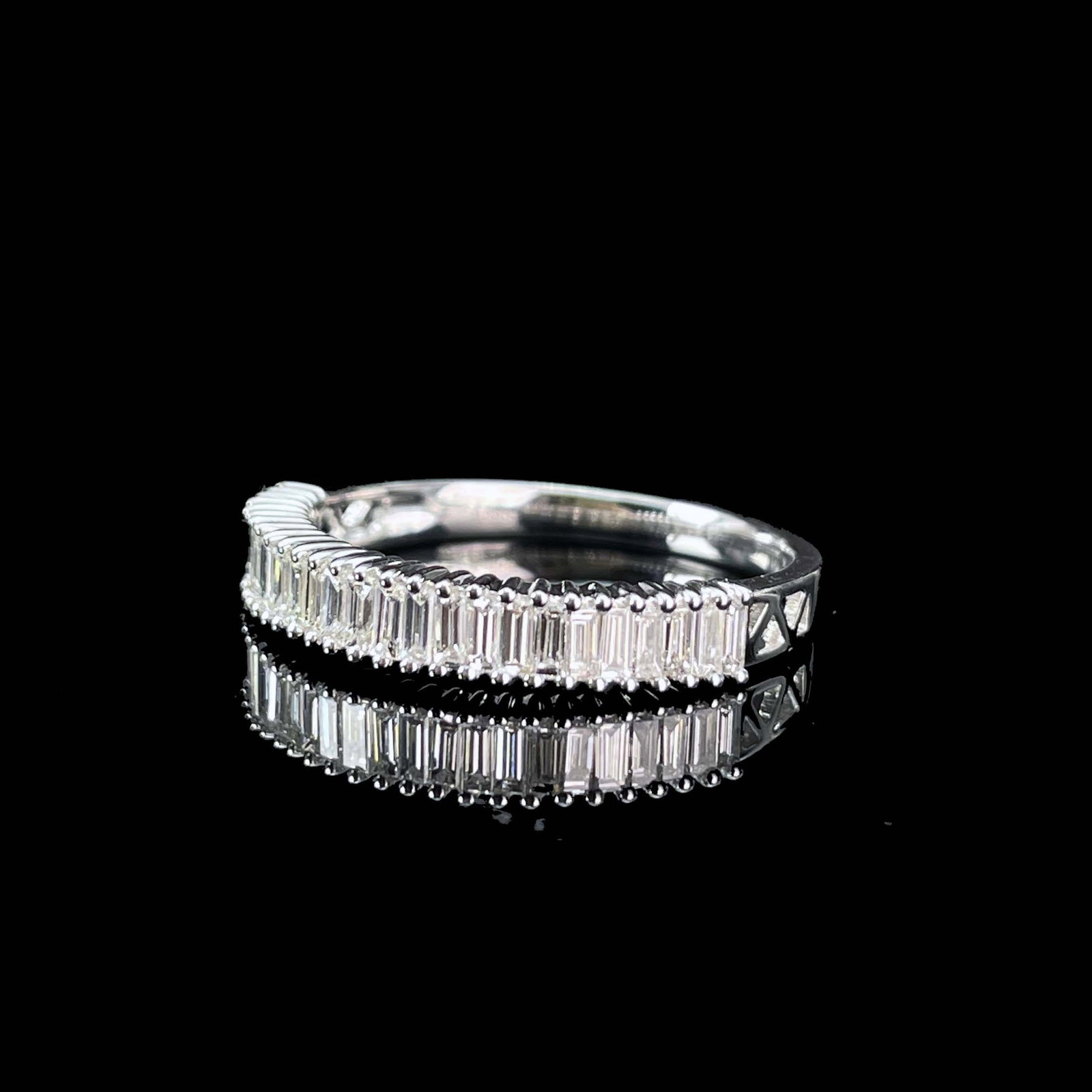 14k Gold 0.25 Ct Natural H Diamond Ring - 3