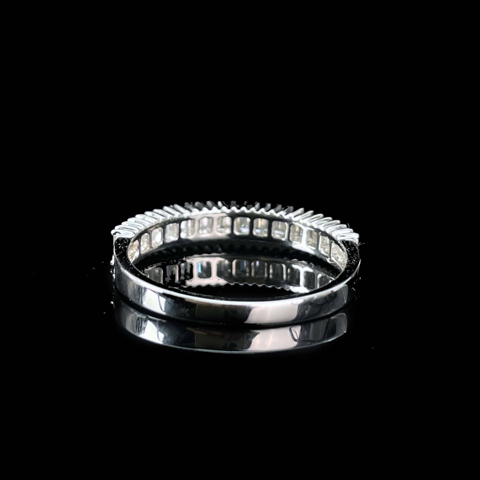 14k Gold 0.25 Ct Natural H Diamond Ring - 4