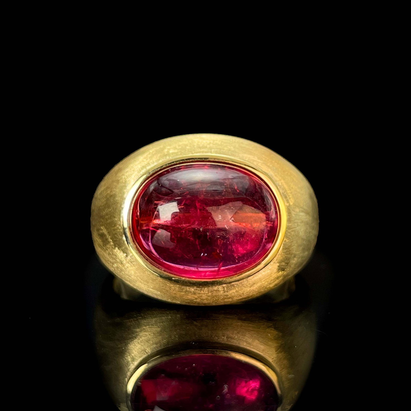 14k Gold 5 Ct Natural Tourmaline Ring (1 of 4)