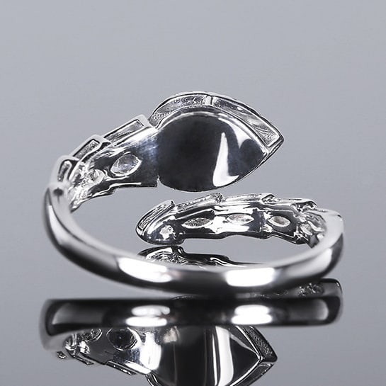 14k Gold 1.11 Ctw Natural Sapphire & Diamond Ring - 4