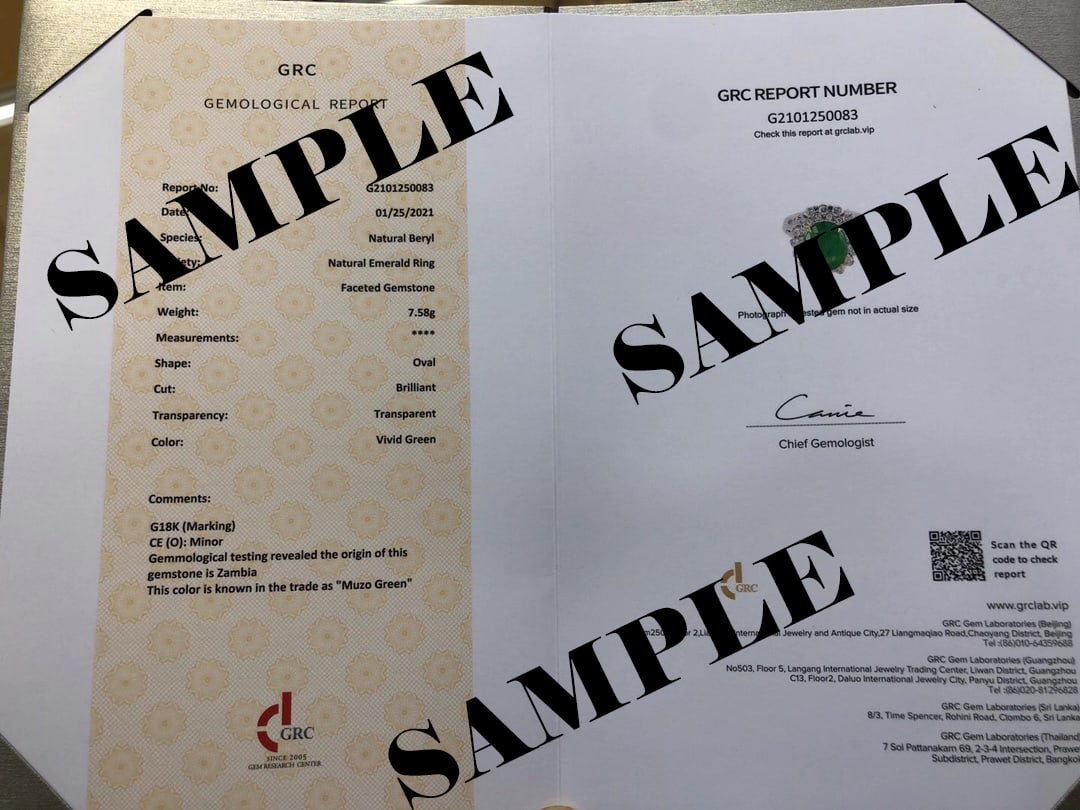14k Gold 0.36 Ctw Natural Green Diamond & Diamond Necklace - 4