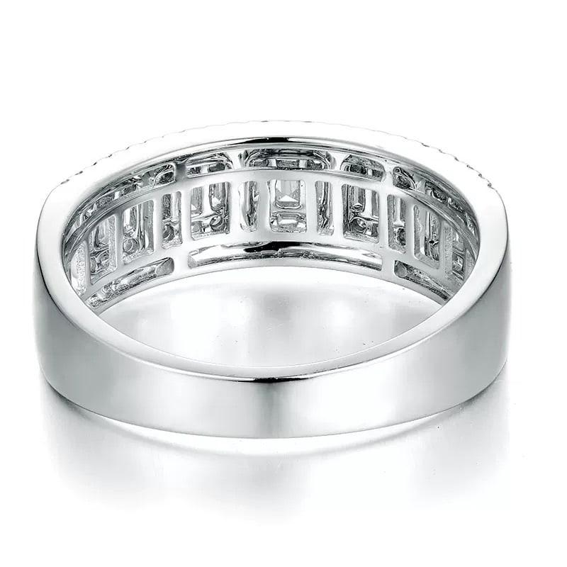 14k Gold 0.5 Ct Natural H Diamond Ring - 3