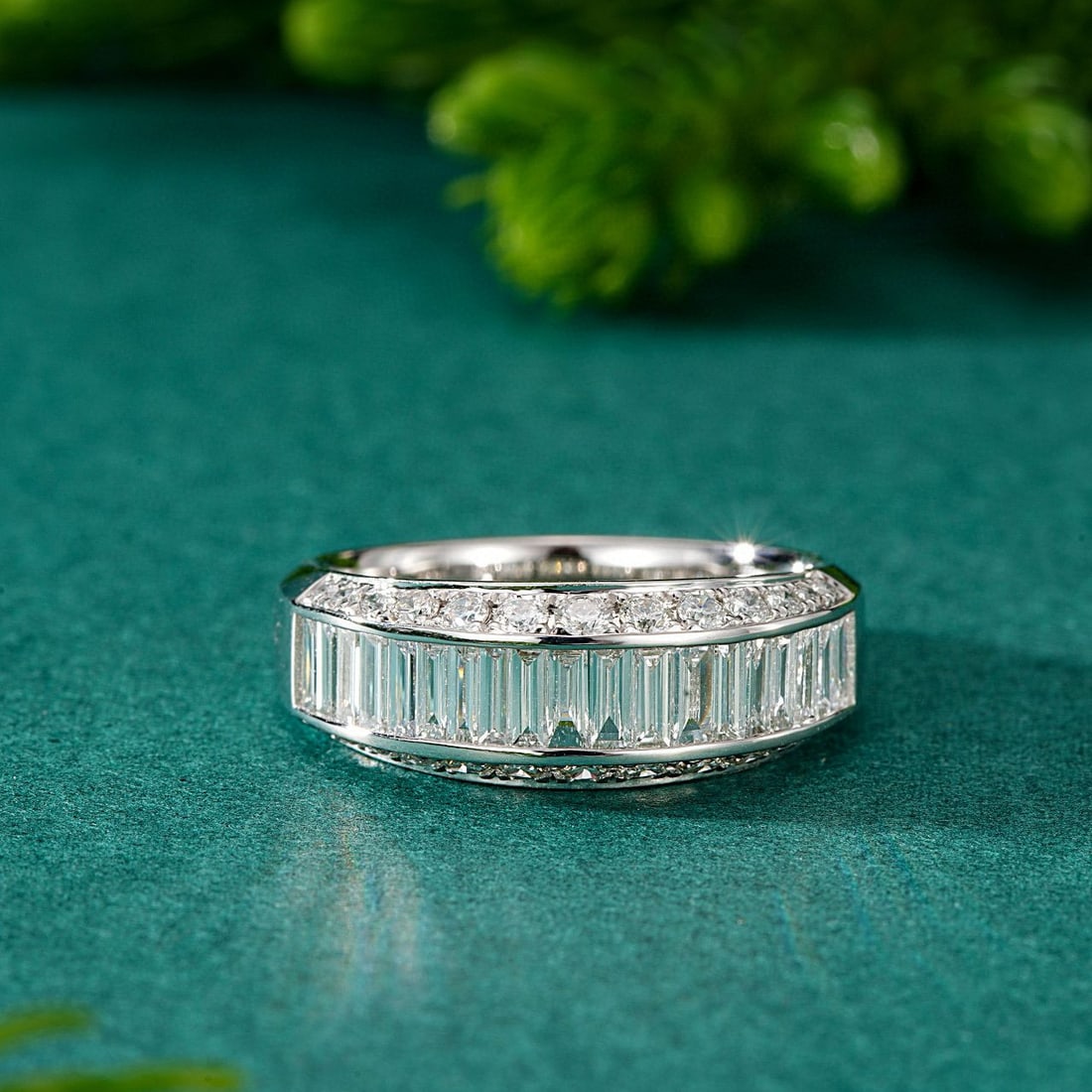 14k Gold 1.18 Ctw Natural H Diamond Ring - 4