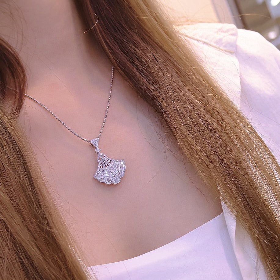 14k Gold 0.9 Ct Natural H Diamond Pendant( Without Chain ) - 5