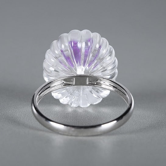 14k Gold 0.97 Ctw Natural Sapphire & Diamond Ring - 4