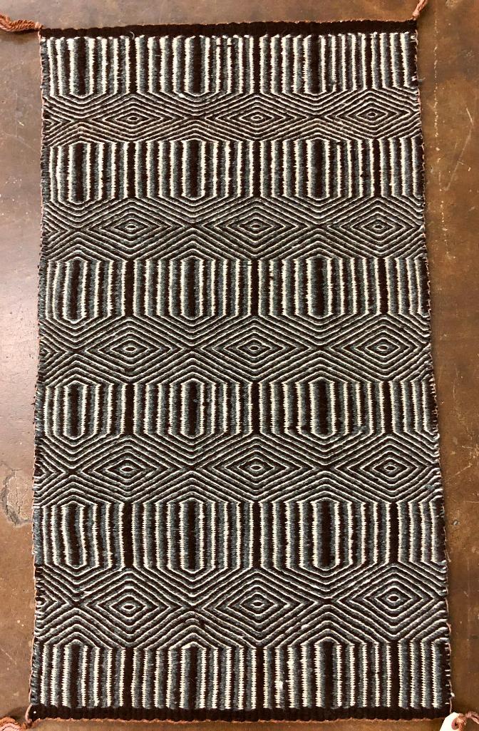 Twill Weave Navajo Textile - Pauline Harold (1 of 6)