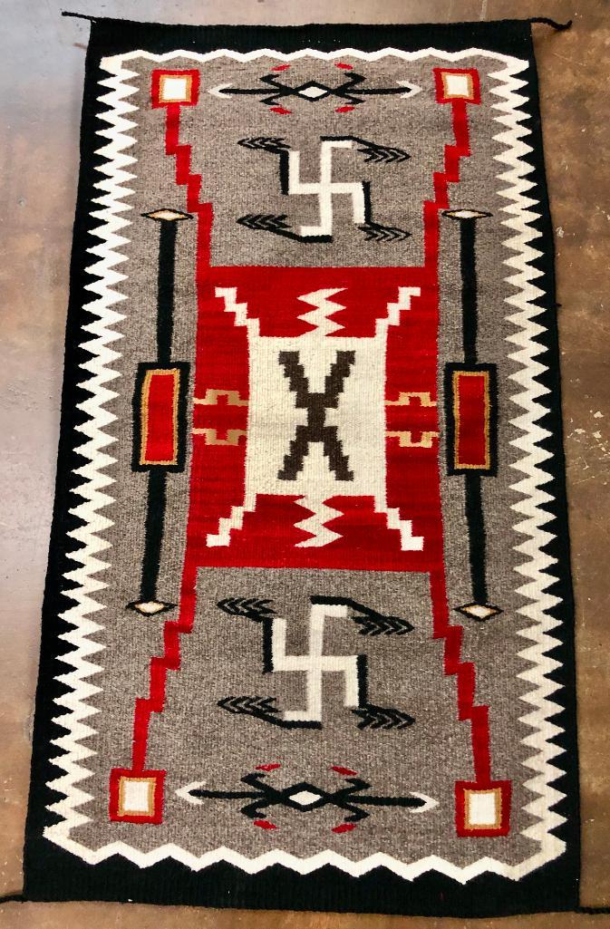 Storm Pattern Style Zapotec Rug (1 of 7)