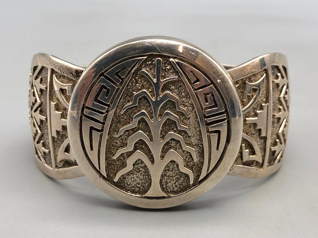 Sterling Silver Storyteller Bracelet (1 of 9)