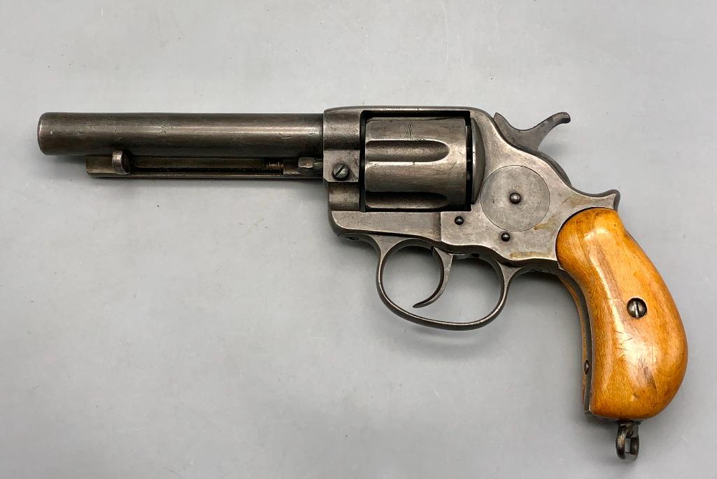 Antique Colt D.A. Revolver: Available here for your consideration is an antique Colt Double Action revolver. The Colt M1878 is a double-action revolver that was manufactured by Colt's Manufacturing Company from 1878 to 1907. It 