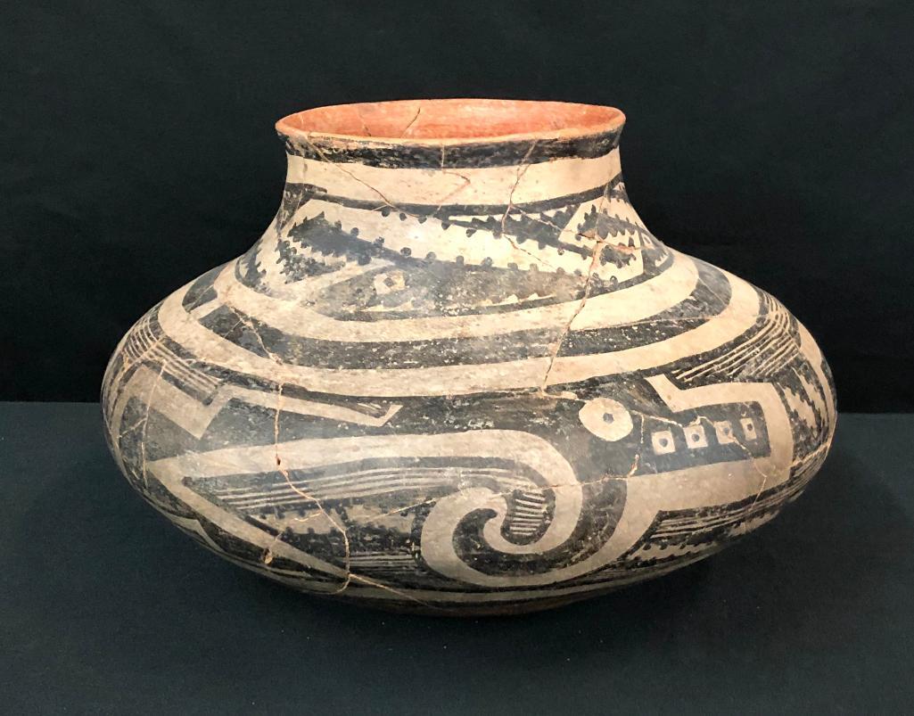 Large Gila Polychrome Pottery Jar (1 of 13)