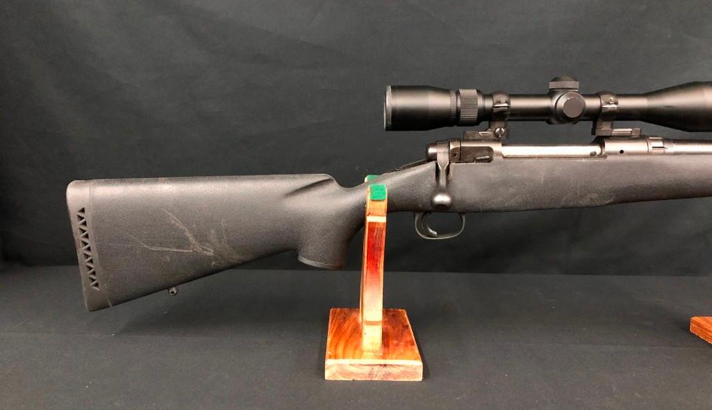 Savage Model 110 Rifle: Offered for sale in this lot is a Savage Model 110 rifle. This rifle is equipped with a synthetic Accustock, sling swivels and a three position safety. It is equipped with a Nikon Buckmaster 3-9x40 sc