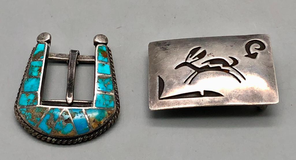 Two Vintage Belt Buckles (1 of 8)