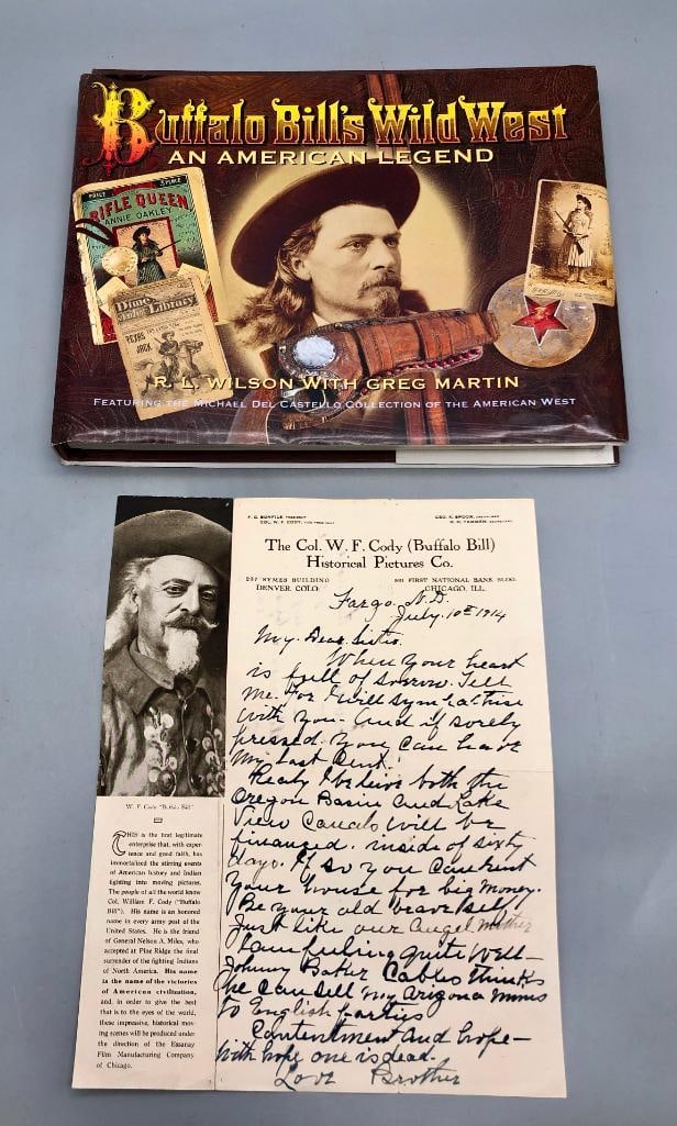 Buffalo Bill Letter Published in Book (1 of 5)