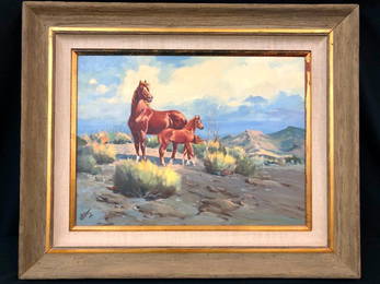 Ron Stewart Original Oil Painting