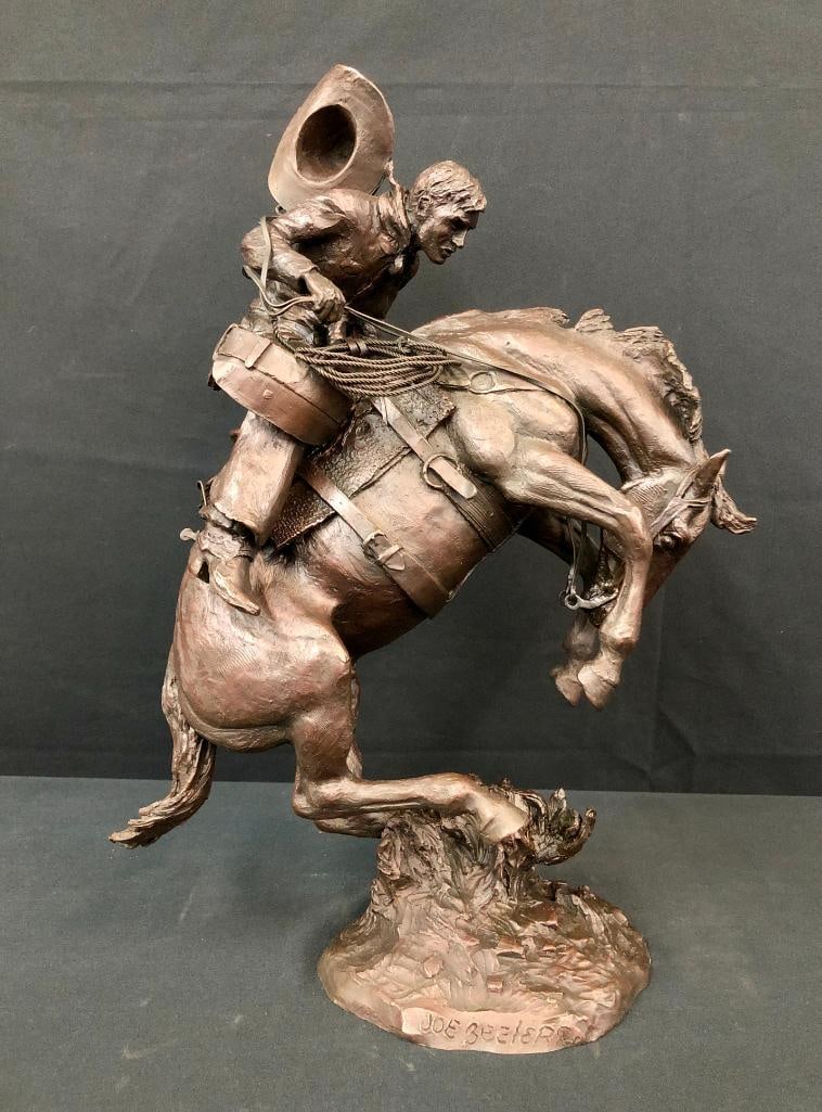 For No Reason Bronze By Joe Beeler (1 of 10)