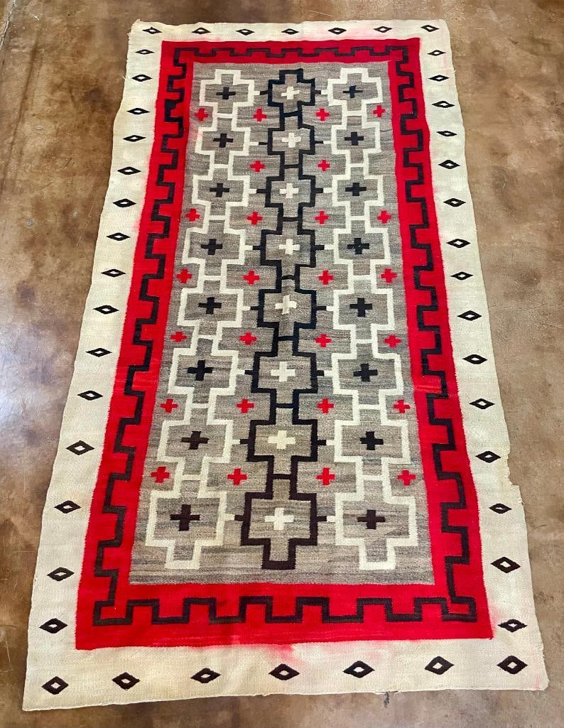 Large Vintage Navajo Rug (1 of 12)