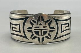 Astounding Vintage Hopi Native American Brad Gashwazra Sterling Silver Ring Old Astounding Vintage Hopi Native American Brad Gashwazra Sterling Silver Ring Old