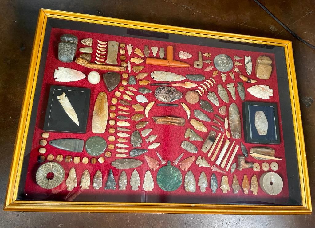 Framed Artifacts Display (1 of 7)