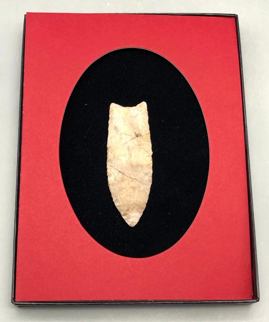 Prehistoric Clovis Point With Certificate (1 of 10)