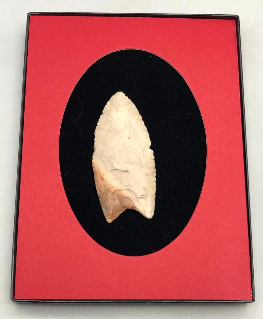 Prehistoric Clovis Point With Certificate (1 of 9)