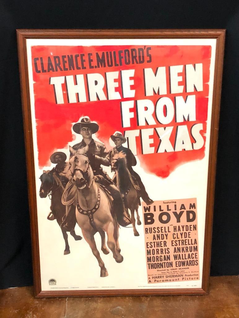 Texas Themed Group of Original Movie Posters (1 of 20)