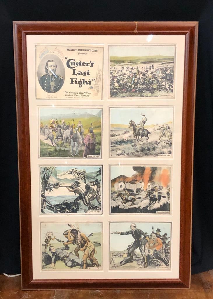 Custer's Last Fight Original Lobby Card Collage (1 of 11)