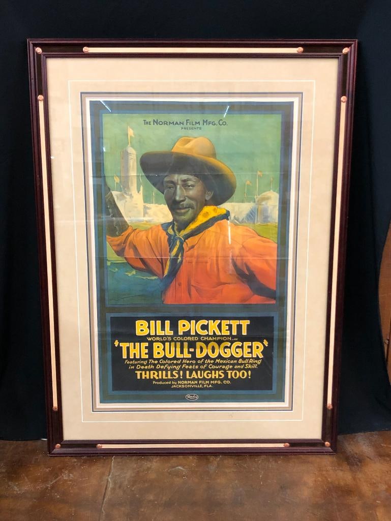 Bill Pickett The Bull-Dogger Original Movie Poster (1 of 5)