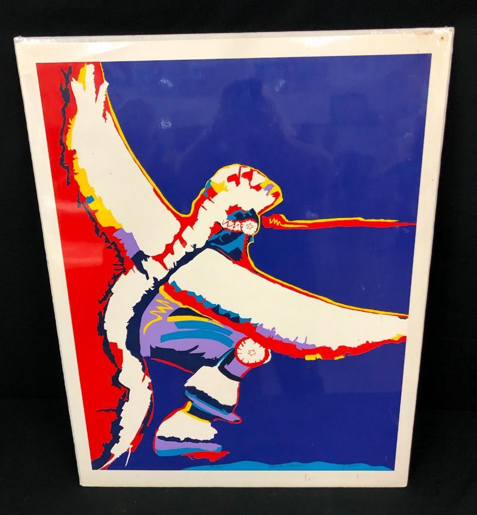 Eagle Dancer, Limited Edition Serigraph By Malcolm Furlow (1 of 6)
