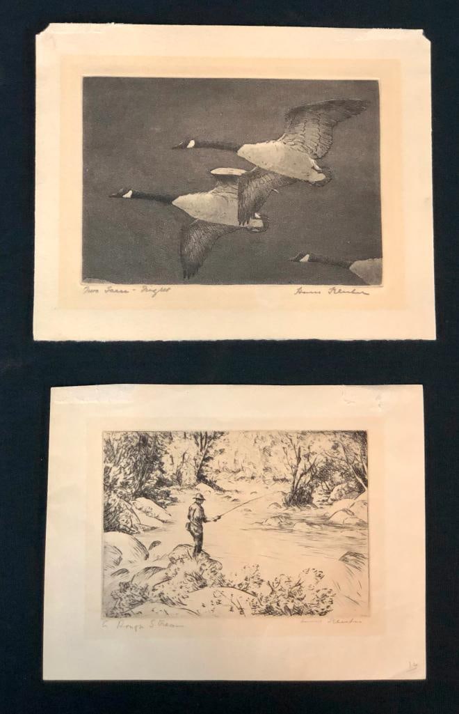 Two Hans Kleiber Etchings (1 of 11)