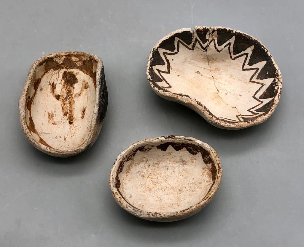 Three Small Sized Anasazi Pots (1 of 11)