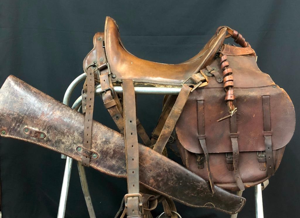 Antique McClellan Saddle With Accessories (1 of 17)