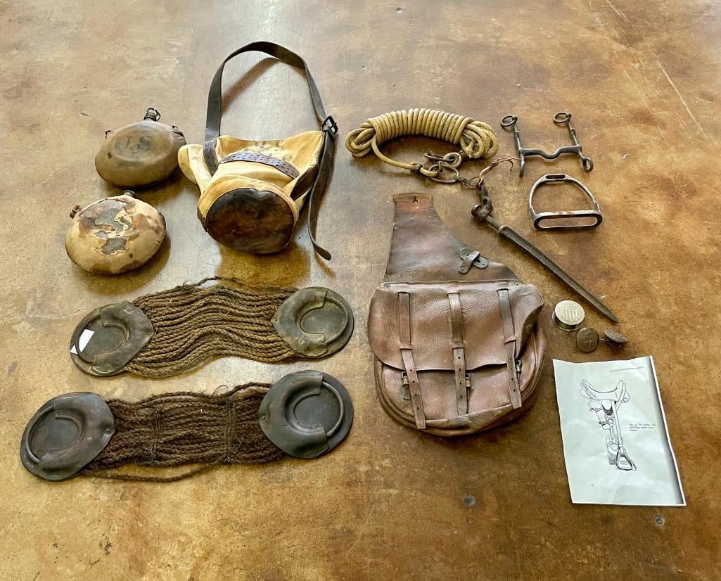 Group Of Miscellaneous U.S. Cavalry Items (1 of 14)