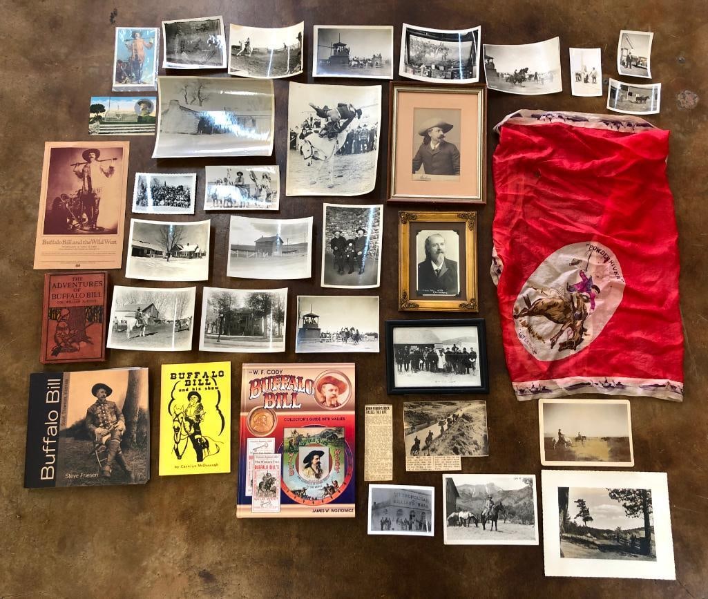 Large Group Of Buffalo Bill Photos etc. (1 of 20)