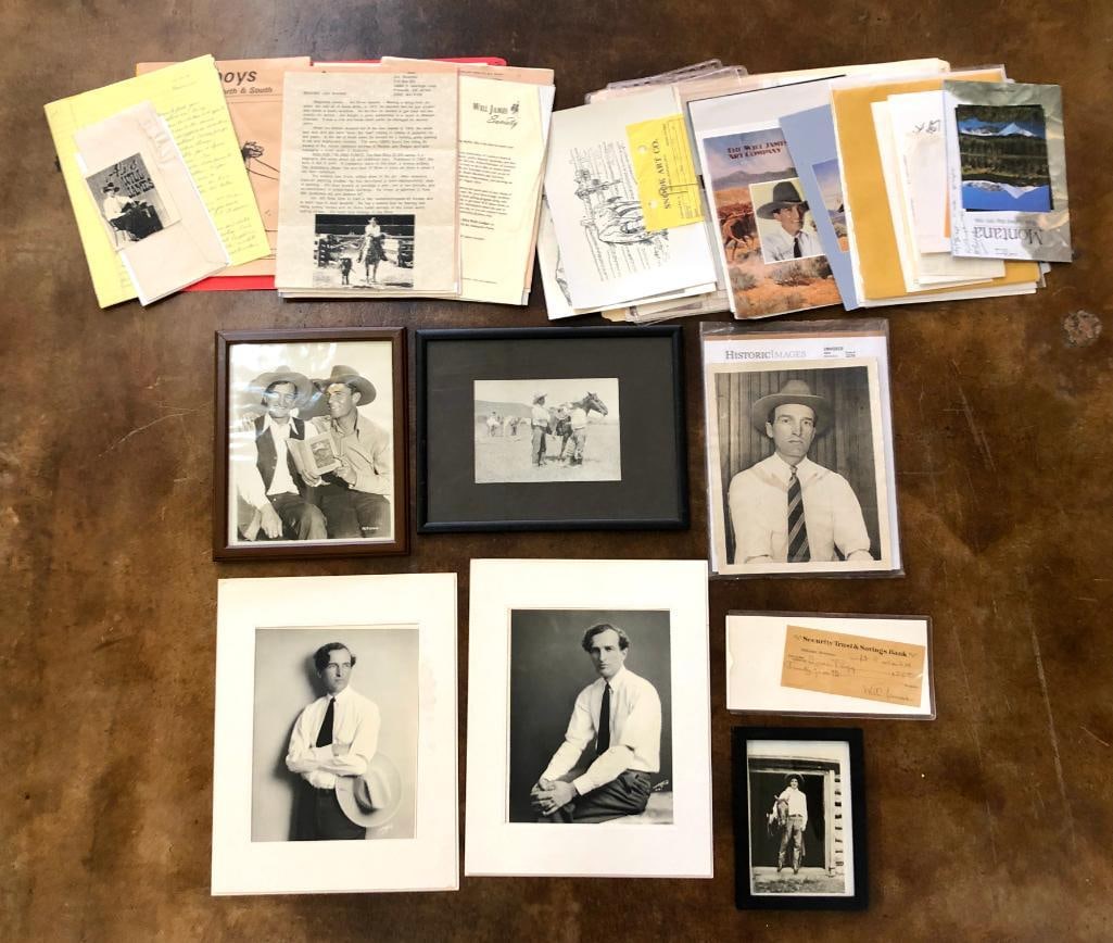 Group of Will James Photos And Ephemra, etc. (1 of 12)