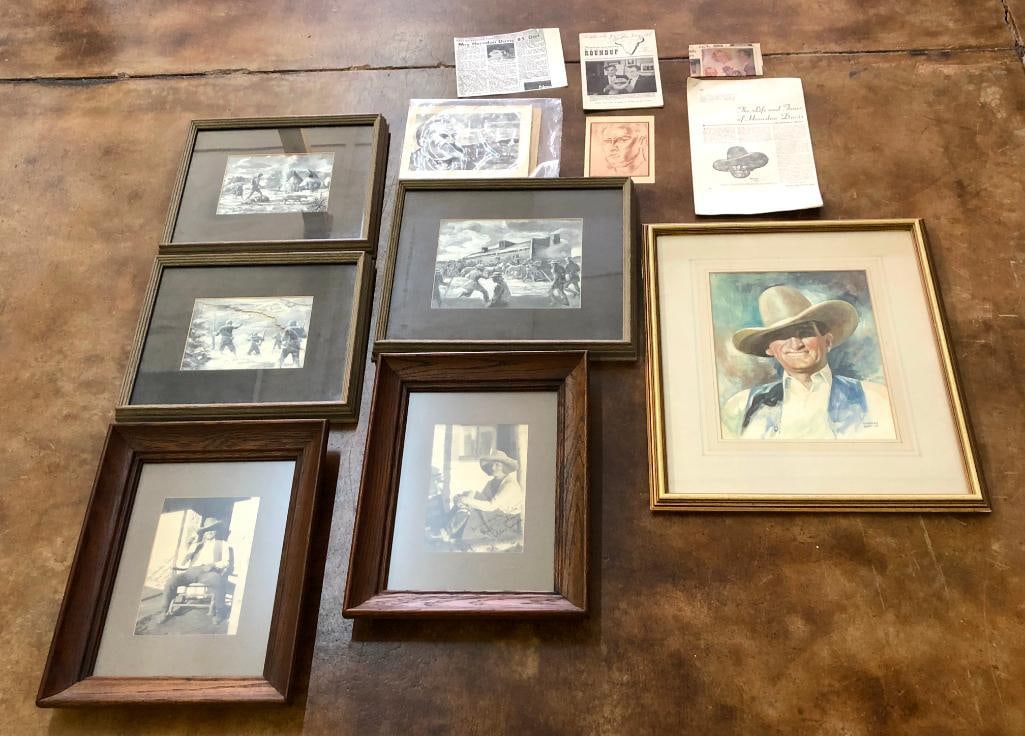 Herndon Davis And Will James Related Art, etc. (1 of 16)