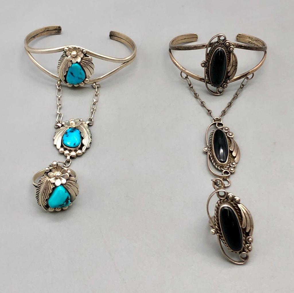 Two Vintage Slave Bracelets (1 of 16)