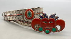 Extremely RARE Concho Belt By Eveli Sabatie