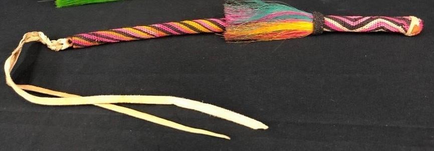 Hitched Horsehair Quirt - Deer Lodge (1 of 12)