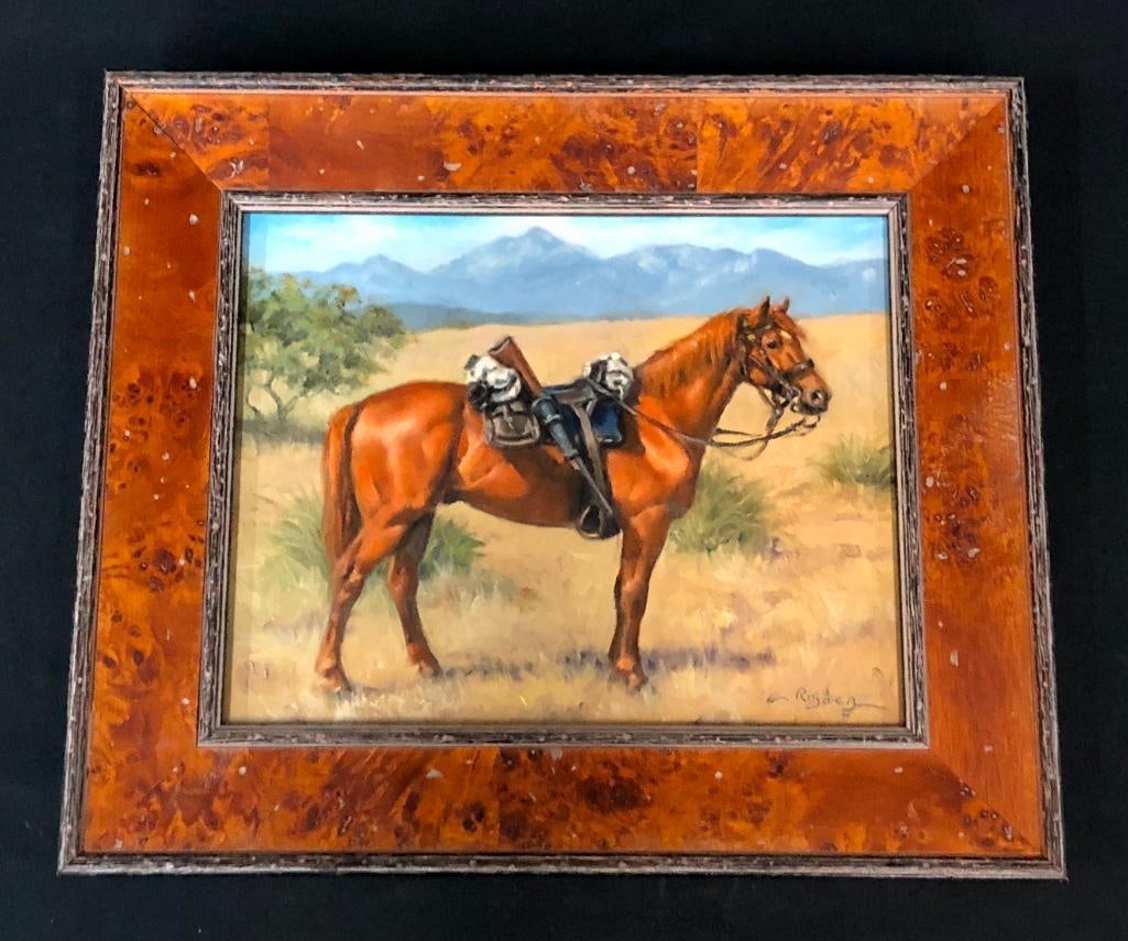 Original Cavalry Horse Painting By Cynthia Rigden (1 of 8)