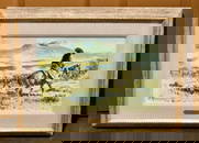 Herding Cattle, An Original Painting By John W Hampton