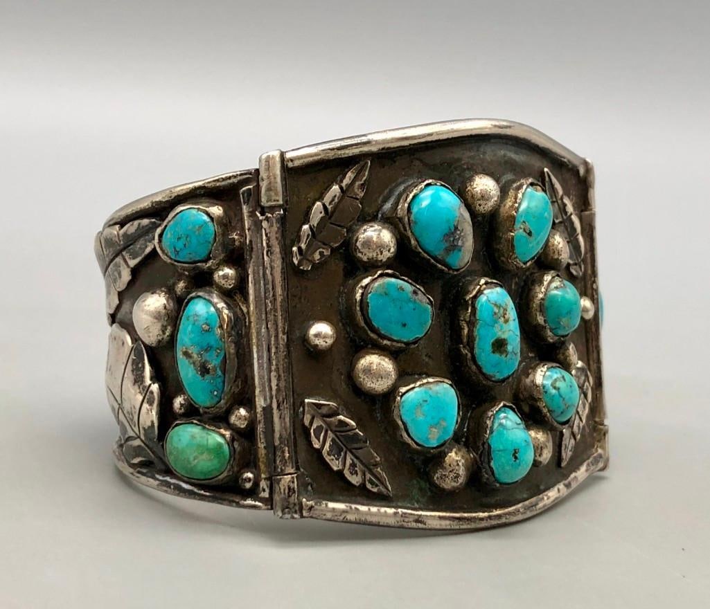 Vintage Cluster Link Bracelet (1 of 7)